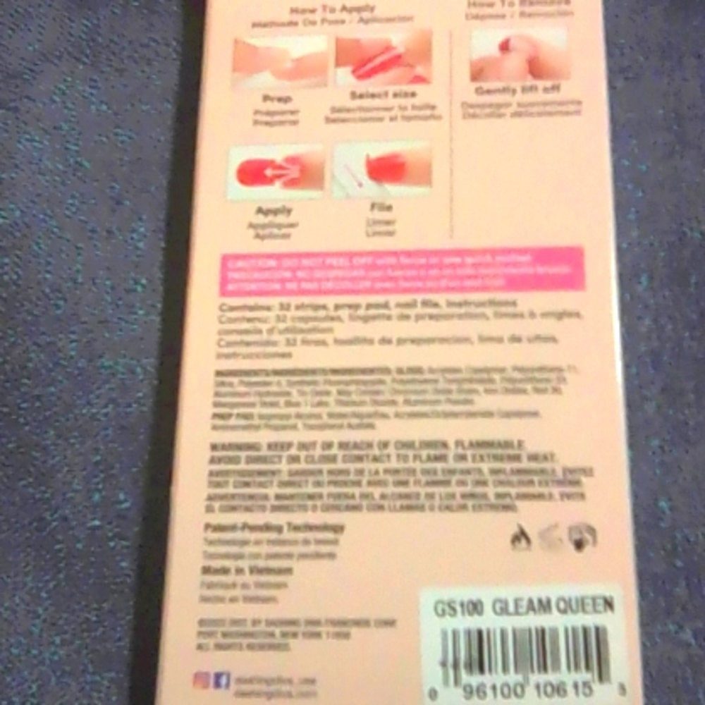 32 nail strips dashing diva gloss ultra shine gel palette (2) - Picture 5 of 9